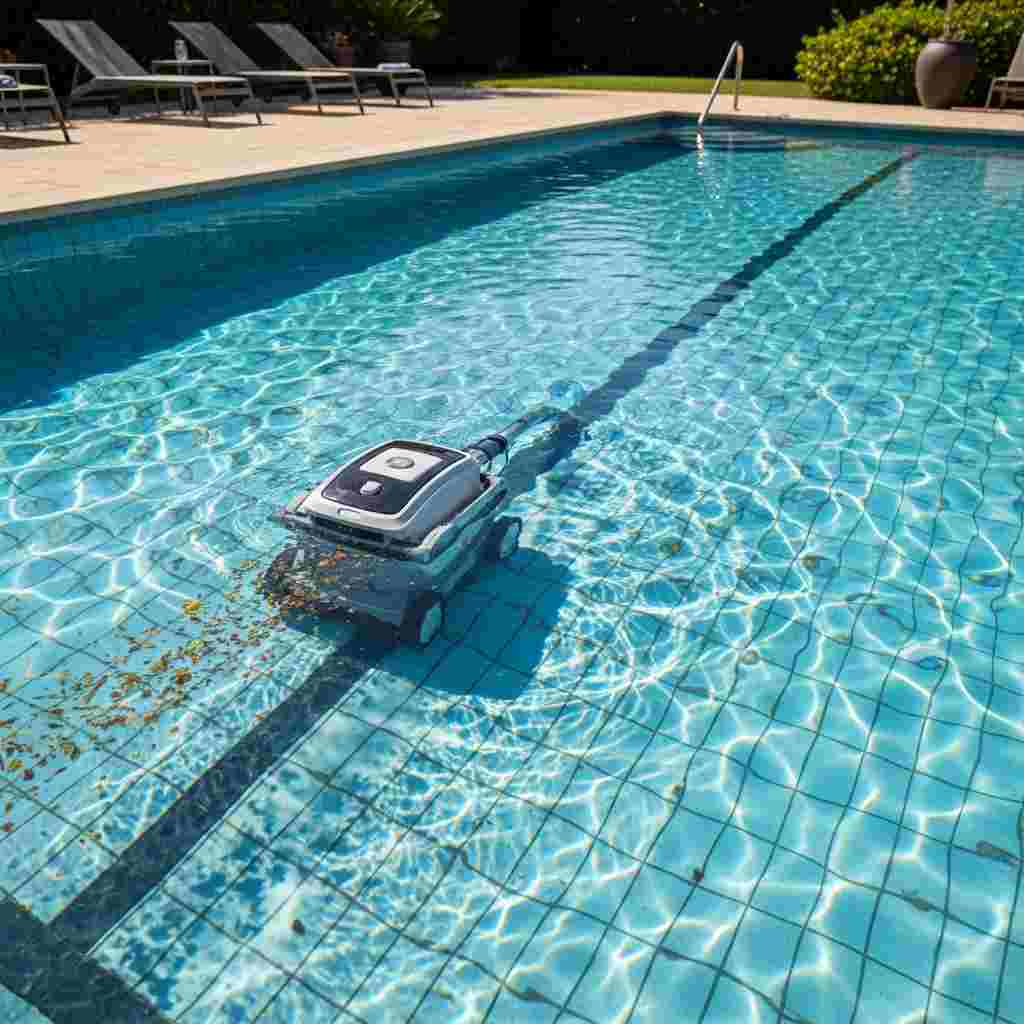 Residential pool cleaning