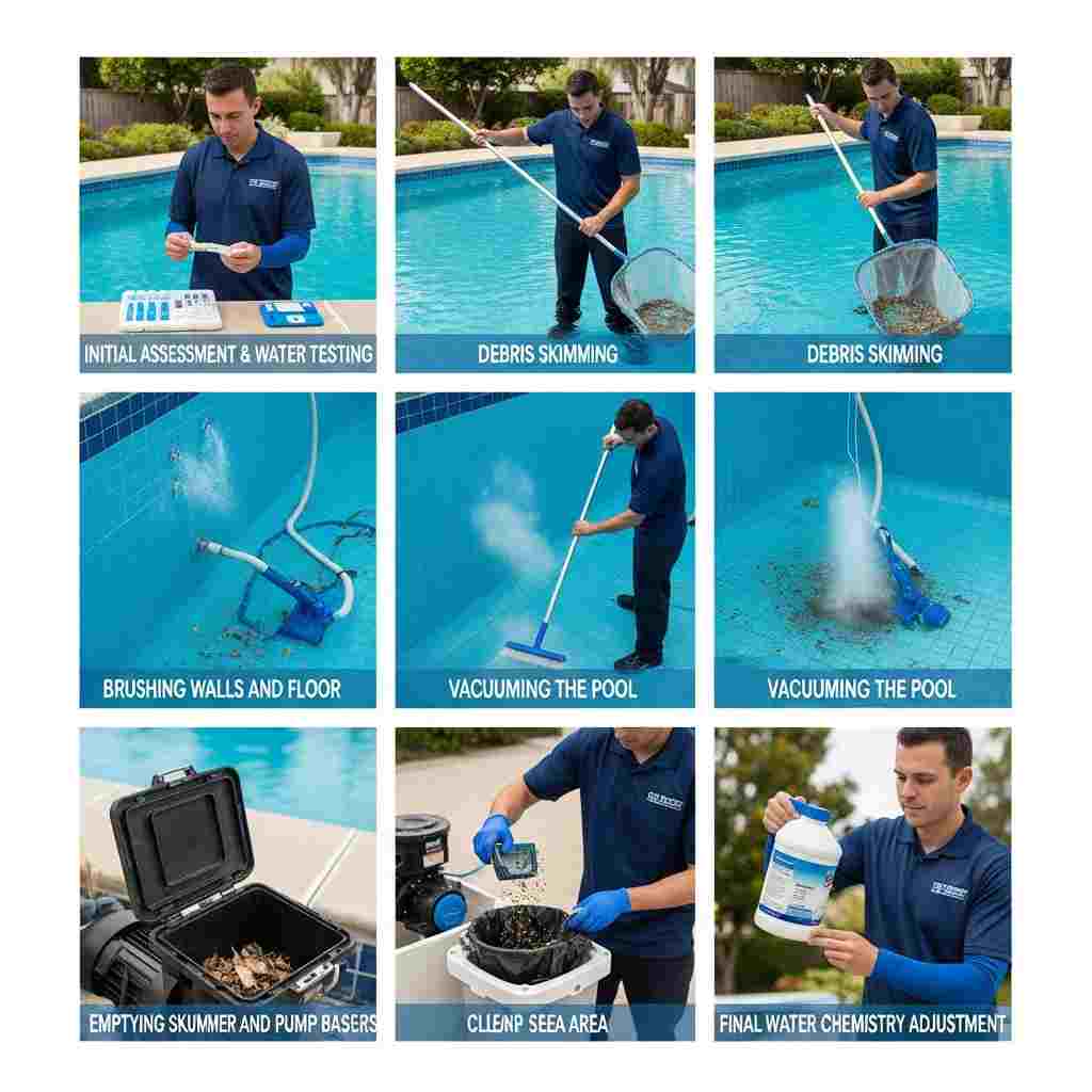 Algae removal service