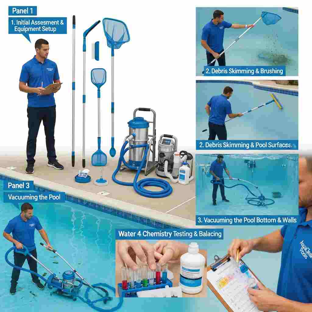 Pool water treatment